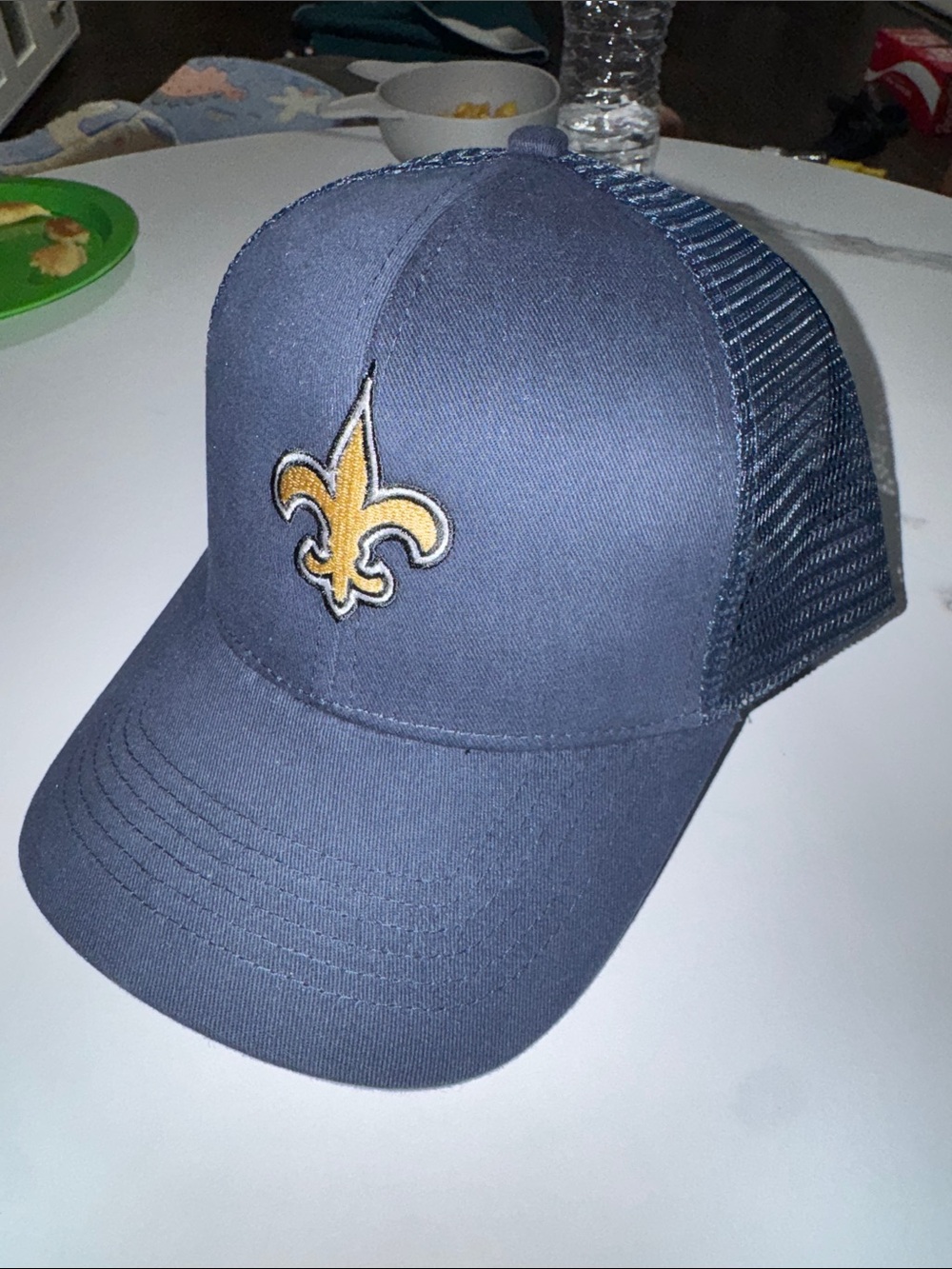 Saints logo Velcro backed hat